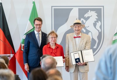 Wicze Braun und Wolfgang Brudes aus Leichlingen 