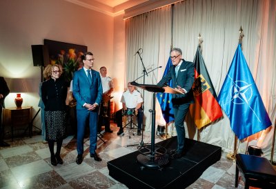 Gemeinsamer Empfang anlässlich des Tags der deutschen Einheit mit der Ständigen Vertretung Deutschlands bei der NATO