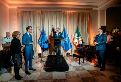 Gemeinsamer Empfang anlässlich des Tags der deutschen Einheit mit der Ständigen Vertretung Deutschlands bei der NATO