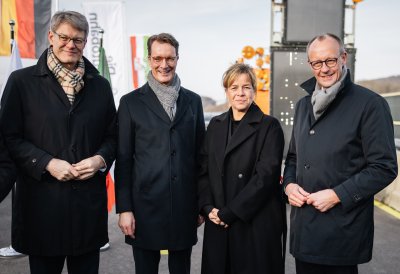 Vorzeitige Wiedereröffnung der A45-Talbrücke Rahmede setzt bundesweites Signal