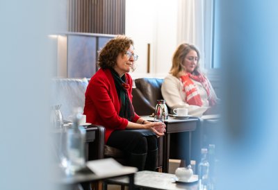 Ministerpräsident Wüst empfängt die Botschafterin von Kanada in Deutschland zum Antrittsbesuch