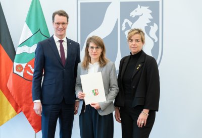 Verena Schäffer zur neuen Ministerin für Kinder, Jugend, Familie, Gleichstellung, Flucht und Integration ernannt