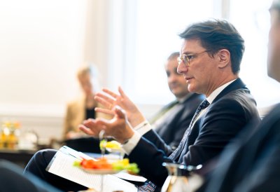 Amtsantritt von Alan Meltzer Charge d´Affaires (USA)