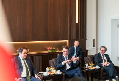 Amtsantritt von Alan Meltzer Charge d´Affaires (USA)