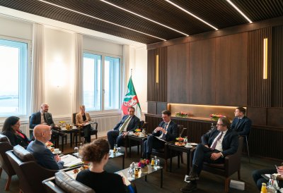 Amtsantritt von Alan Meltzer Charge d´Affaires (USA)