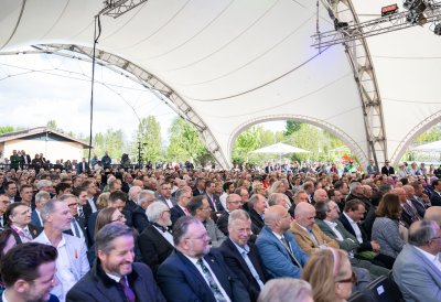 Ministerpräsident Wüst eröffnet Landesgartenschau Neuss