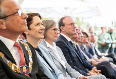 Ministerpräsident Wüst eröffnet Landesgartenschau Neuss