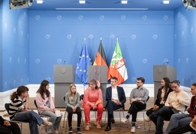 Girls’ & Boys’ Day: Jugendliche entdecken Regierungszentrale