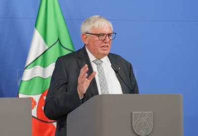 Minister Laumann während seiner Rede