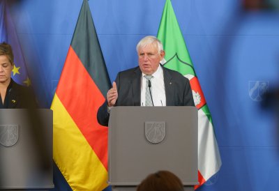 Minister Laumann während seiner Rede