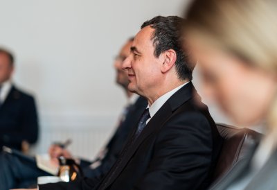 Ministerpräsident Wüst empfängt den Premierminister der Republik Kosovo Albin Kurti