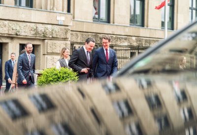 Ministerpräsident Wüst empfängt den Premierminister der Republik Kosovo Albin Kurti