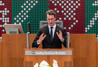 Fünf Jahre nach der Hochwasserkatastrophe: Gemeinsames Gedenken von Landtag und Landesregierung im Beisein von Bundespräsident Steinmeier
