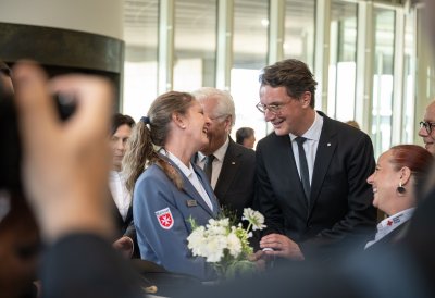 Fünf Jahre nach der Hochwasserkatastrophe: Gemeinsames Gedenken von Landtag und Landesregierung im Beisein von Bundespräsident Steinmeier