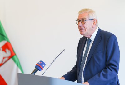 Pressekonferenzsituation