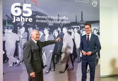 65 Jahre Anwerbeabkommen: Ministerpräsident Wüst dankt Gastarbeitern und würdigt Leistung und gemeinsame Geschichte türkeistämmiger Menschen für Nordrhein-Westfalen