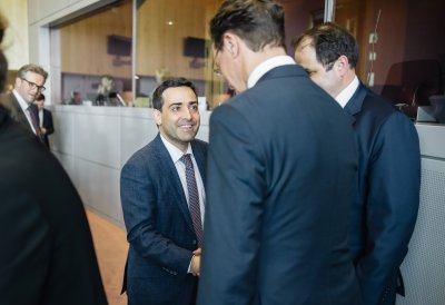 Stéphane Séjourné begrüßt MP Wüst