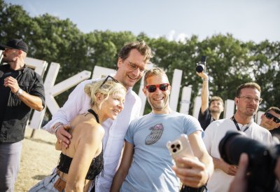 Rundgang auf dem Parookaville Festival am Flughafen Weeze