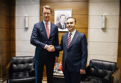 Gespräch mit S.E. Mehmet Fatih Kacır, Minister für Industrie und Technologie der Republik Türkiye