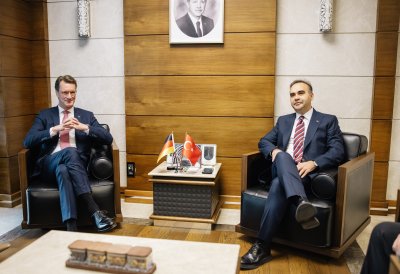 Gespräch mit S.E. Mehmet Fatih Kacır, Minister für Industrie und Technologie der Republik Türkiye