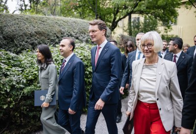 Empfang zum Tag der Deutschen  Einheit in der Deutschen Botschaft in Ankara