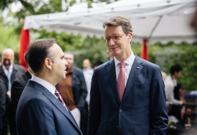 Empfang zum Tag der Deutschen  Einheit in der Deutschen Botschaft in Ankara