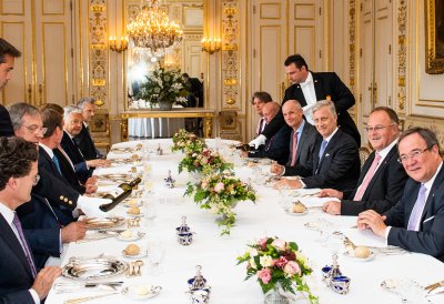 Ministerpräsident Armin Laschet nimmt am Festakt zum 60-jährigen Bestehen der Benelux-Union in Brüssel teil
