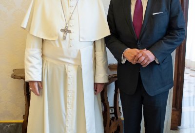 Ministerpräsident Armin Laschet trifft Papst Franziskus