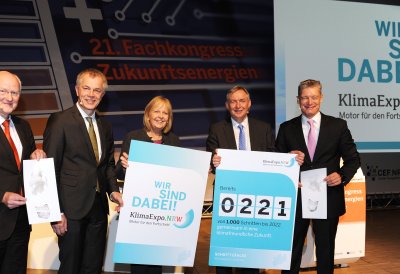 Eröffnung des Fachkongresses "Zukunftsenergien"