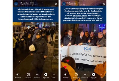 Social Media-Posts aus der Woche vom 6. bis 12. November 2023