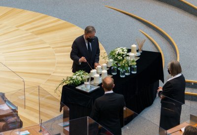 Gedenkstunde des Landes Nordrhein-Westfalen für die Opfer der Corona-Pandemie im Zeichen der Hoffnung und des Dankes