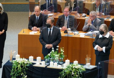 Gedenkstunde des Landes Nordrhein-Westfalen für die Opfer der Corona-Pandemie im Zeichen der Hoffnung und des Dankes