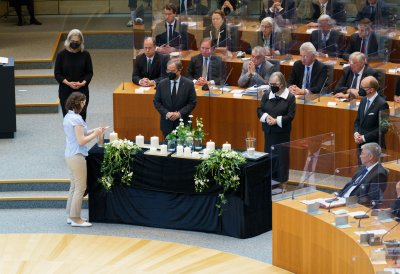 Gedenkstunde des Landes Nordrhein-Westfalen für die Opfer der Corona-Pandemie im Zeichen der Hoffnung und des Dankes