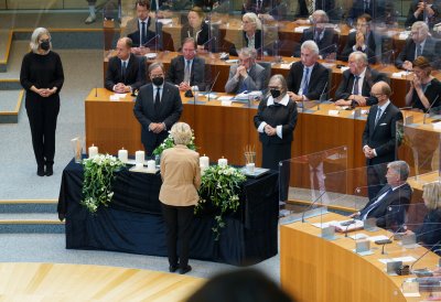 Gedenkstunde des Landes Nordrhein-Westfalen für die Opfer der Corona-Pandemie im Zeichen der Hoffnung und des Dankes