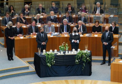Gedenkstunde des Landes Nordrhein-Westfalen für die Opfer der Corona-Pandemie im Zeichen der Hoffnung und des Dankes
