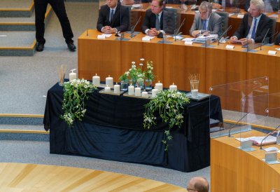 Gedenkstunde des Landes Nordrhein-Westfalen für die Opfer der Corona-Pandemie im Zeichen der Hoffnung und des Dankes