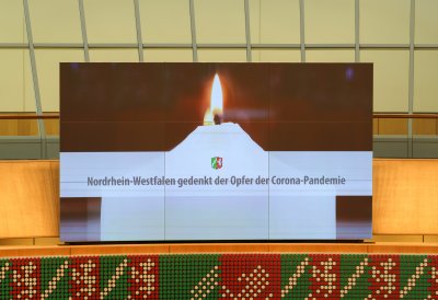 Gedenkstunde des Landes Nordrhein-Westfalen für die Opfer der Corona-Pandemie im Zeichen der Hoffnung und des Dankes
