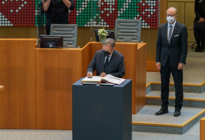 Gedenkstunde des Landes Nordrhein-Westfalen für die Opfer der Corona-Pandemie im Zeichen der Hoffnung und des Dankes