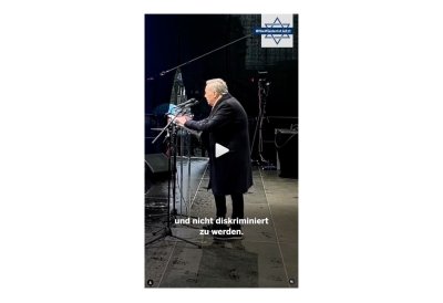 Nie wieder ist jetzt! - Rede von Roland Kaiser