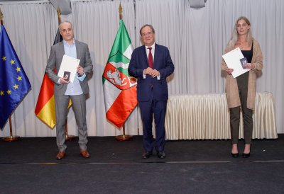 Vergabe der Rettungsmedaille des Landes Nordrhein-Westfalens
