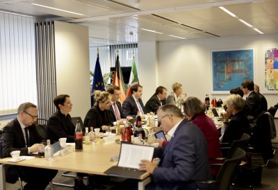 Landeskabinett tagt in Brüssel