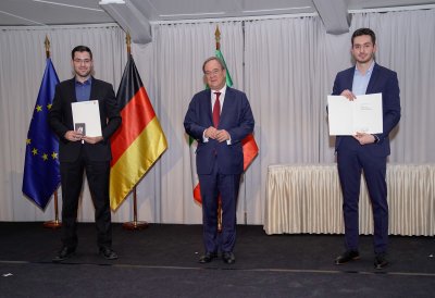 Vergabe der Rettungsmedaille des Landes Nordrhein-Westfalens