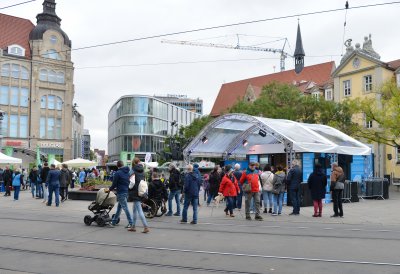 Ministerpräsident Hendrik Wüst nimmt an den Feierlichkeiten zum Tag der Deutschen Einheit in Erfurt teil