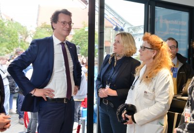 Ministerpräsident Hendrik Wüst nimmt an den Feierlichkeiten zum Tag der Deutschen Einheit in Erfurt teil