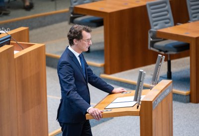 Wahl und Vereidigung von Ministerpräsident Hendrik Wüst