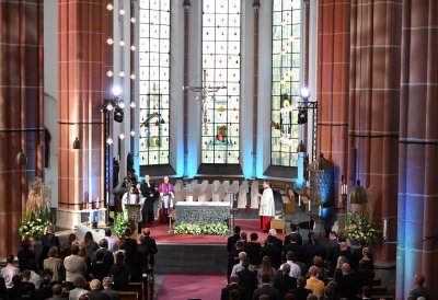 Nordrhein-Westfalen gedenkt am ersten Jahrestag der Hochwasserkatastrophe der Opfer