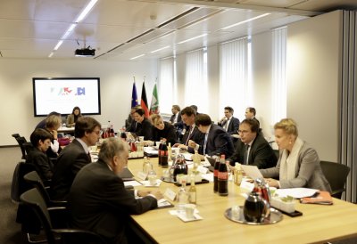 Landeskabinett tagt in Brüssel