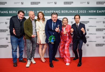 20. NRW-Empfang in Berlin: Anlässlich der 73. Berlinale trafen sich 1.000 Gäste aus Film und Politik in der Landesvertretung Nordrhein-Westfalen