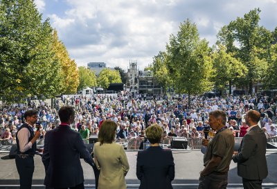 MP Wüst beim WDR Lokalzeit Stadtgespräch