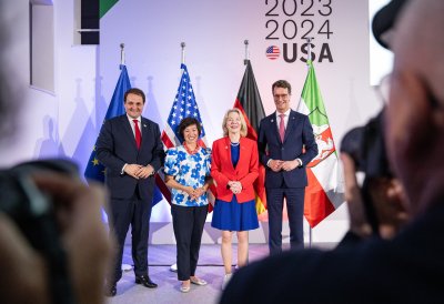  Startschuss für NRW-USA-Jahr 2023/2024